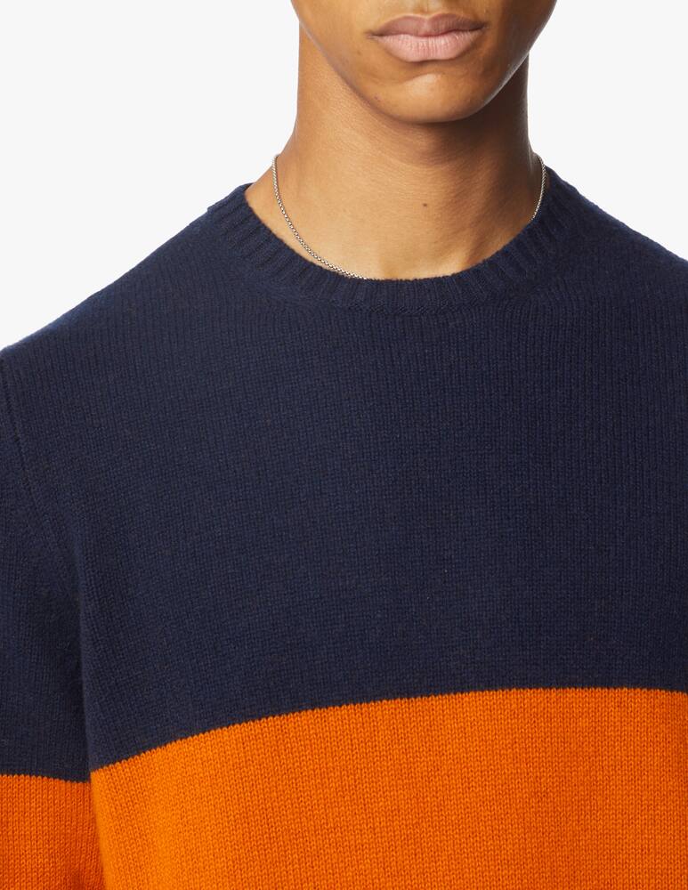 rinascente Drumohr Cashmere bicolor roundneck jumper
