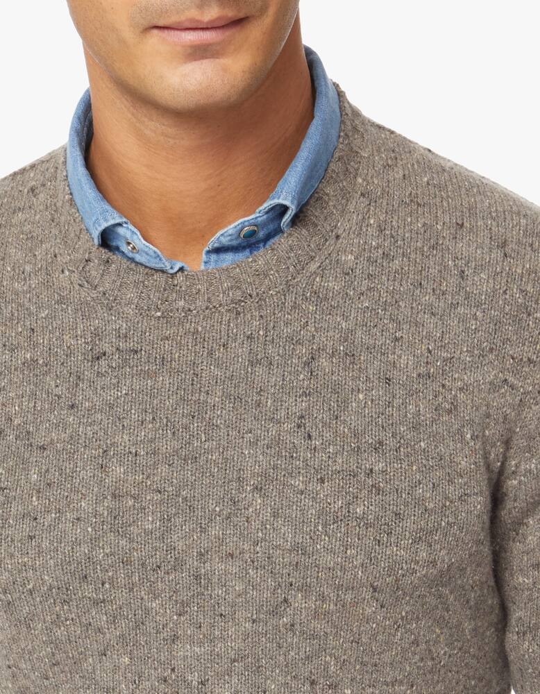 rinascente Drumohr Maglione girocollo donegal in eco cashmere