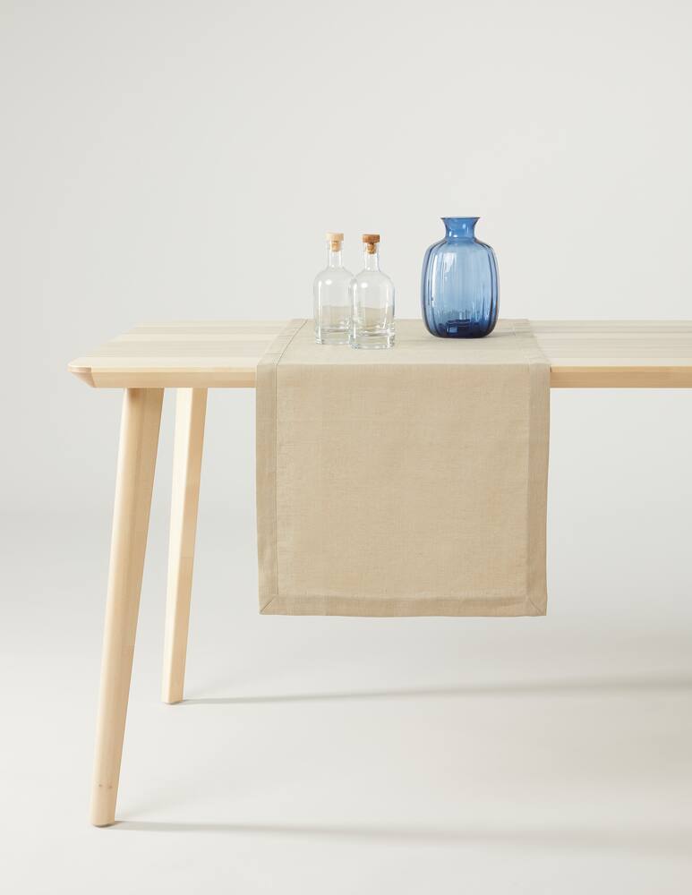 rinascente Tessitura Toscana Tiziano runner 45x170 - beige