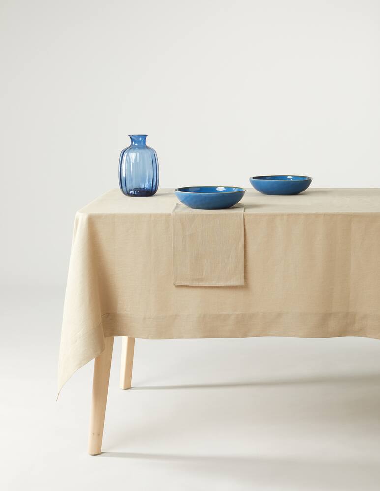 rinascente Tessitura Toscana Tiziano tovaglia 170x270 - beige