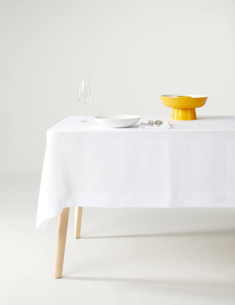 rinascente Tessitura Toscana Tiziano tablecloth 175x175 - white