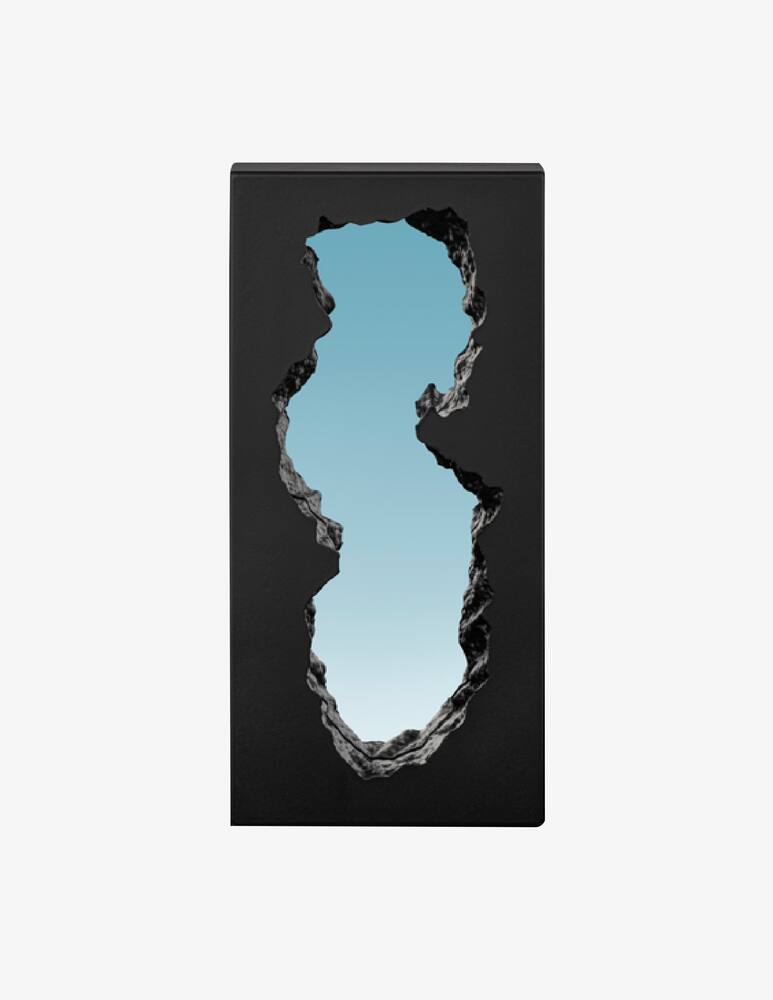 rinascente Gufram Guframini Broken Mirror Black
