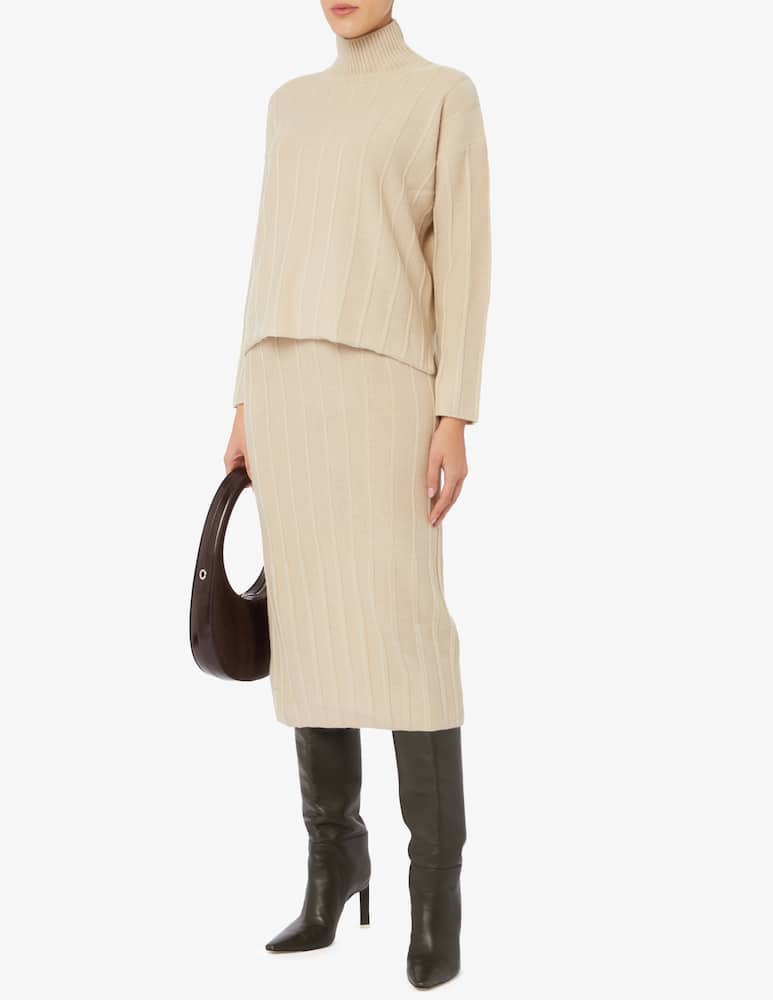 MM by MaxMara Gonna in maglia melk Max Mara - immagine 2 MM by MaxMara Gonna in maglia melk Max Mara - immagine 2