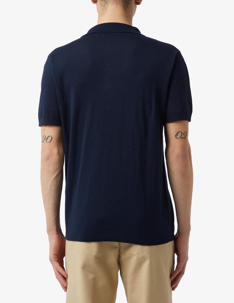 rinascente Rinascente Collection F.16 cotton silk and cashmere polo shirt