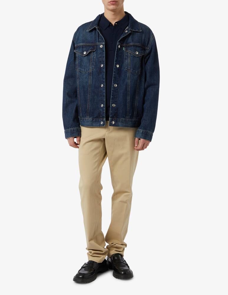 rinascente Rinascente Collection F.16 cotton silk and cashmere polo shirt