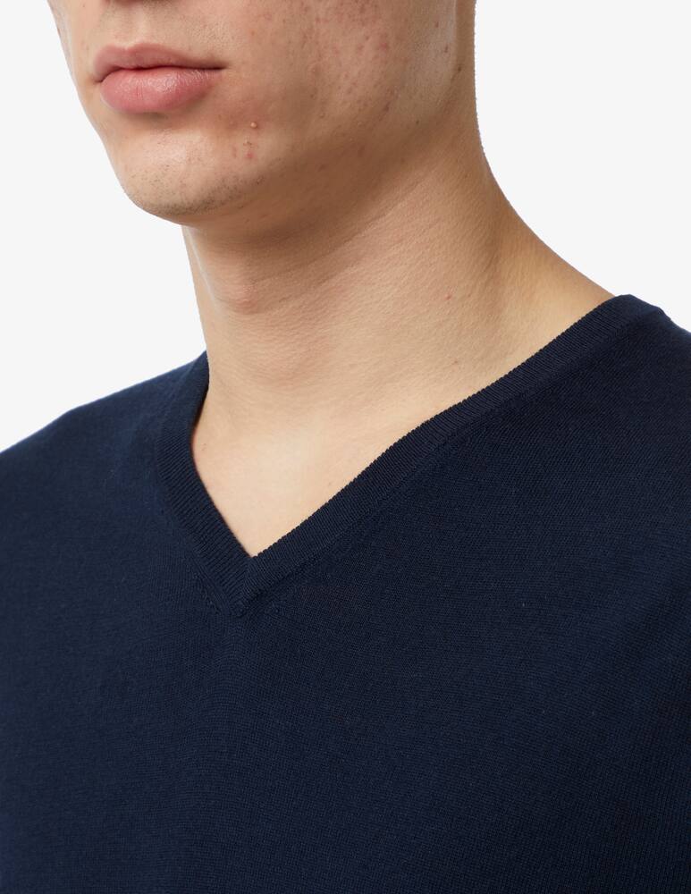 rinascente Rinascente Collection Maglia scollo v cotone seta cashmere f16