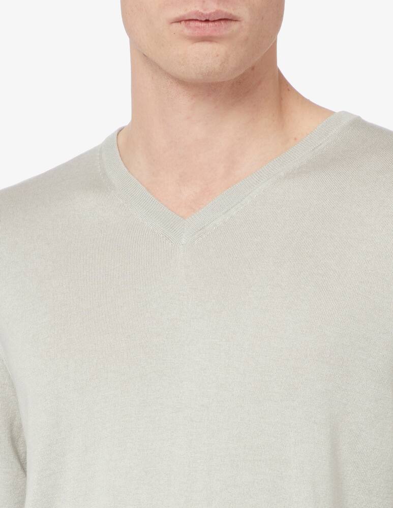 rinascente Rinascente Collection Maglia scollo v cotone seta cashmere f16