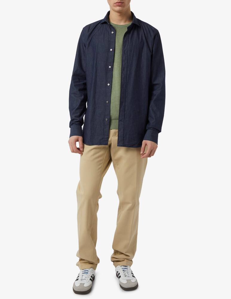rinascente Rinascente Collection F.14 cotton and linen crewneck jumper