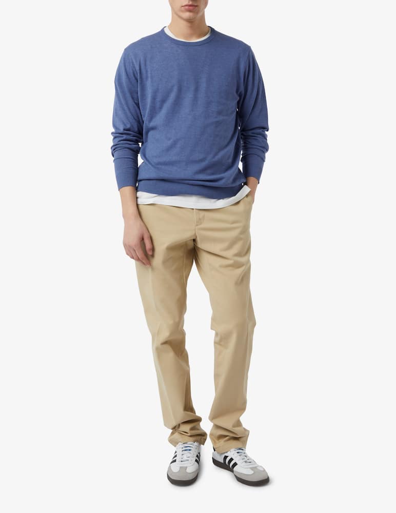 rinascente Rinascente Collection Maglia girocollo cotone lino f.14