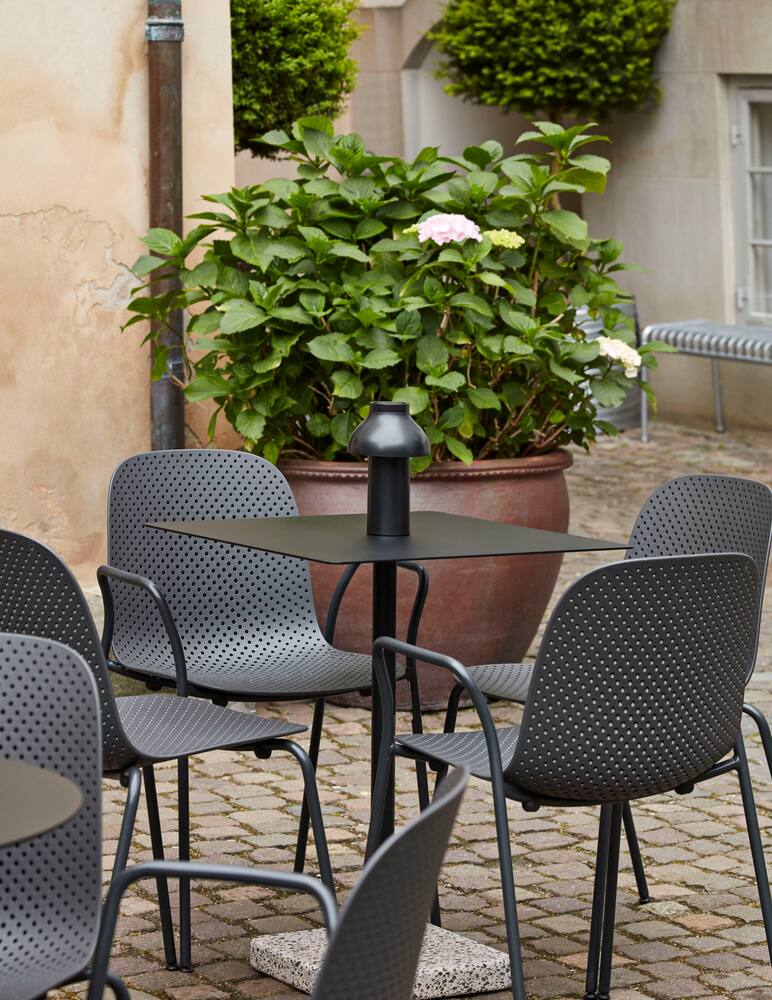 rinascente Hay Terrazzo table Square - Grey