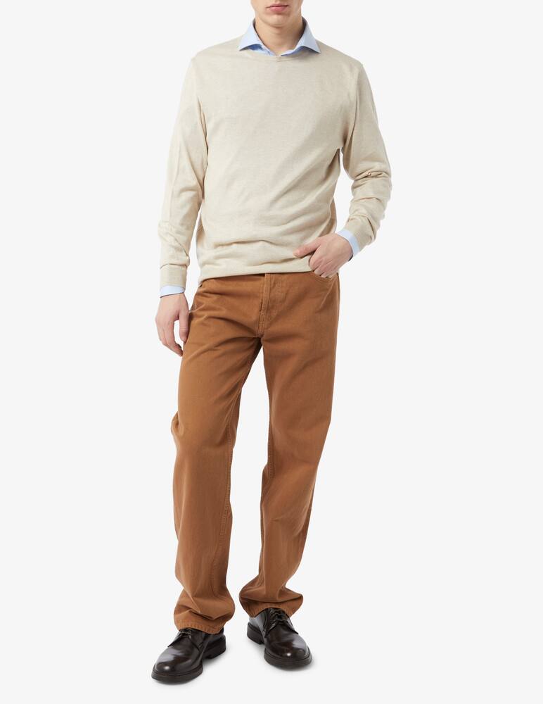 rinascente Rinascente Collection Maglia girocollo cotone seta cashmere f16