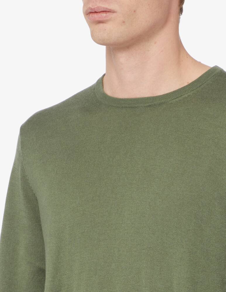 rinascente Rinascente Collection F16 cotton silk and cashmere crewneck jumper