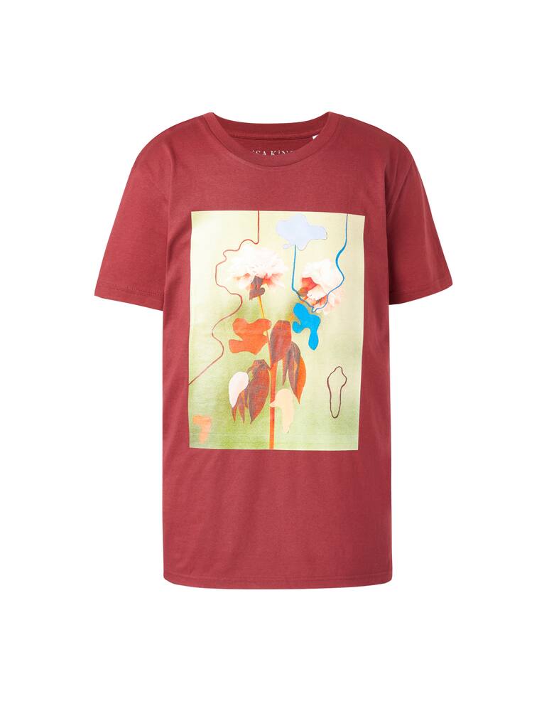 rinascente Lisa King Organic cotton printed t-shirt Miro