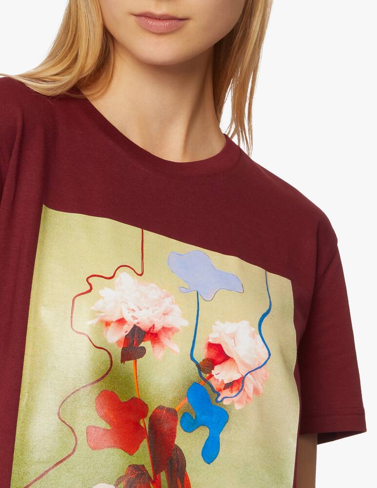 rinascente Lisa King Organic cotton printed t-shirt Miro