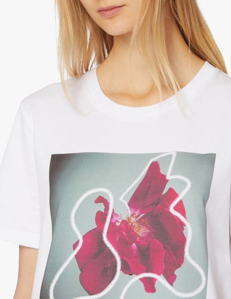 rinascente Lisa King Organic cotton printed t-shirt Rosetta