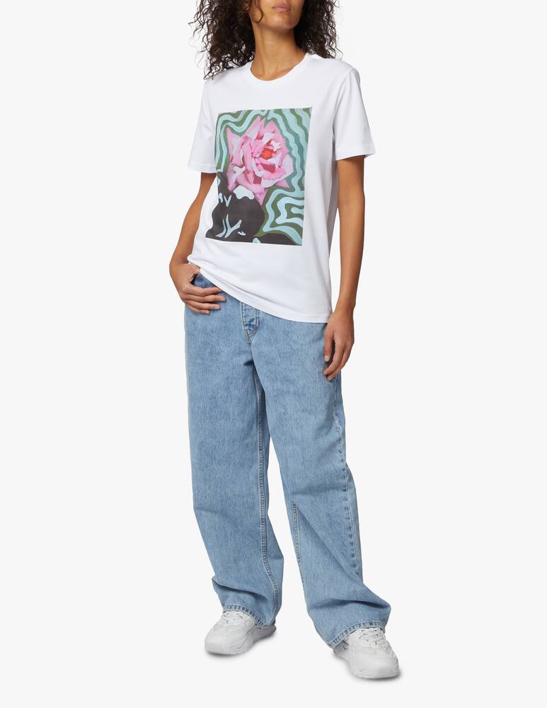 rinascente Lisa King T-shirt stampata in cotone biologico Sprouse