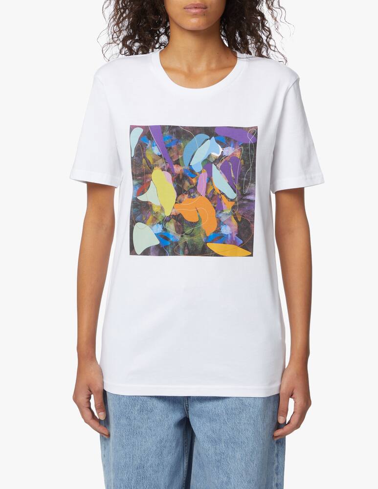 rinascente Lisa King Organic cotton printed t-shirt Tali
