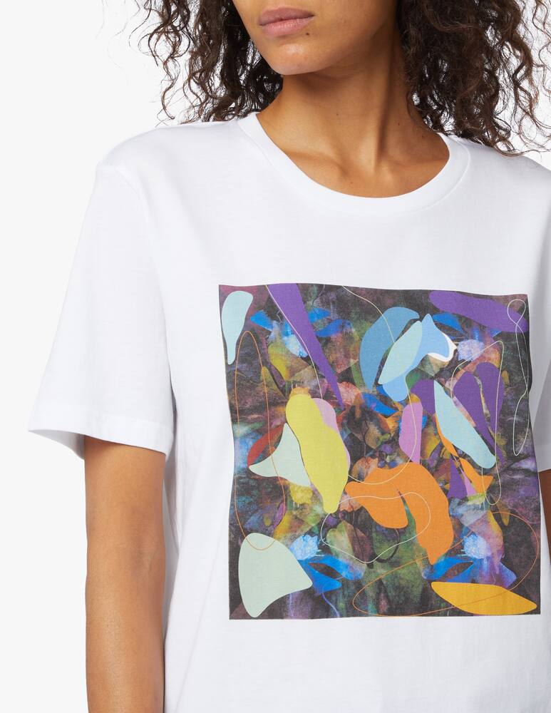 rinascente Lisa King Organic cotton printed t-shirt Tali