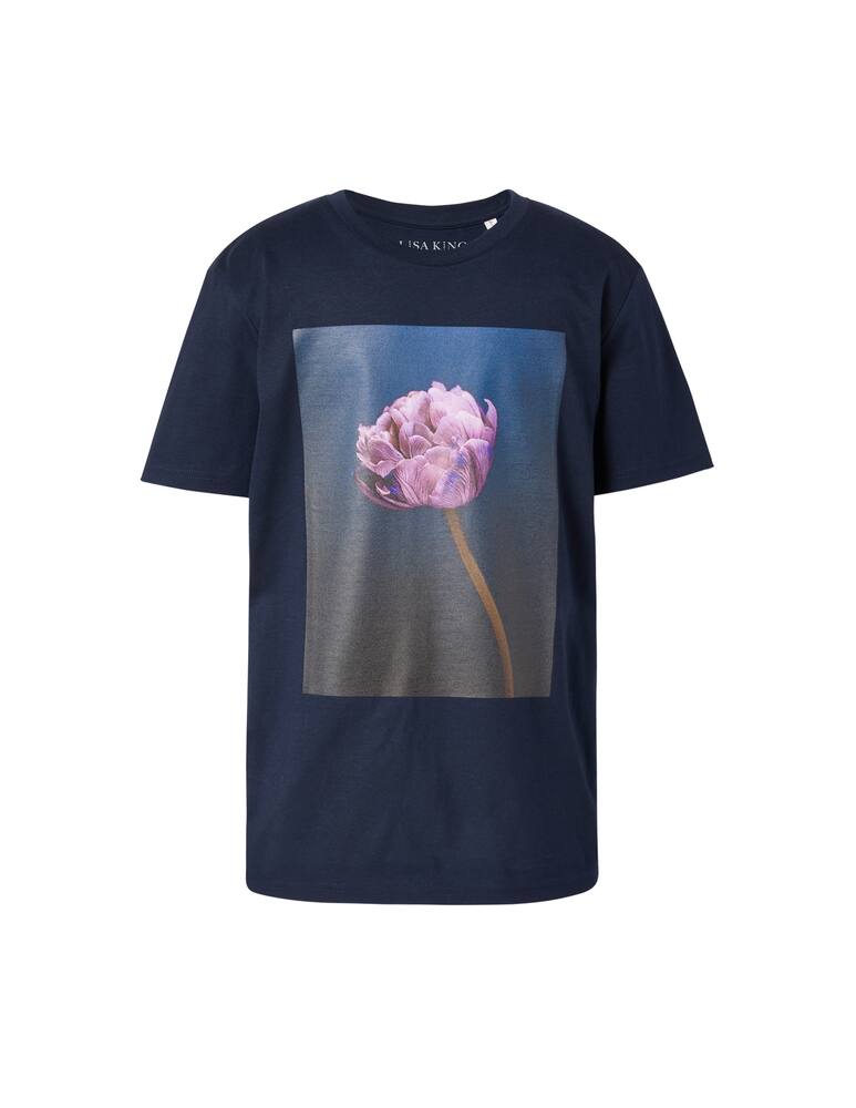 Lisa King Organic cotton printed t-shirt Tulip - picture 1 Lisa King Organic cotton printed t-shirt Tulip - picture 1