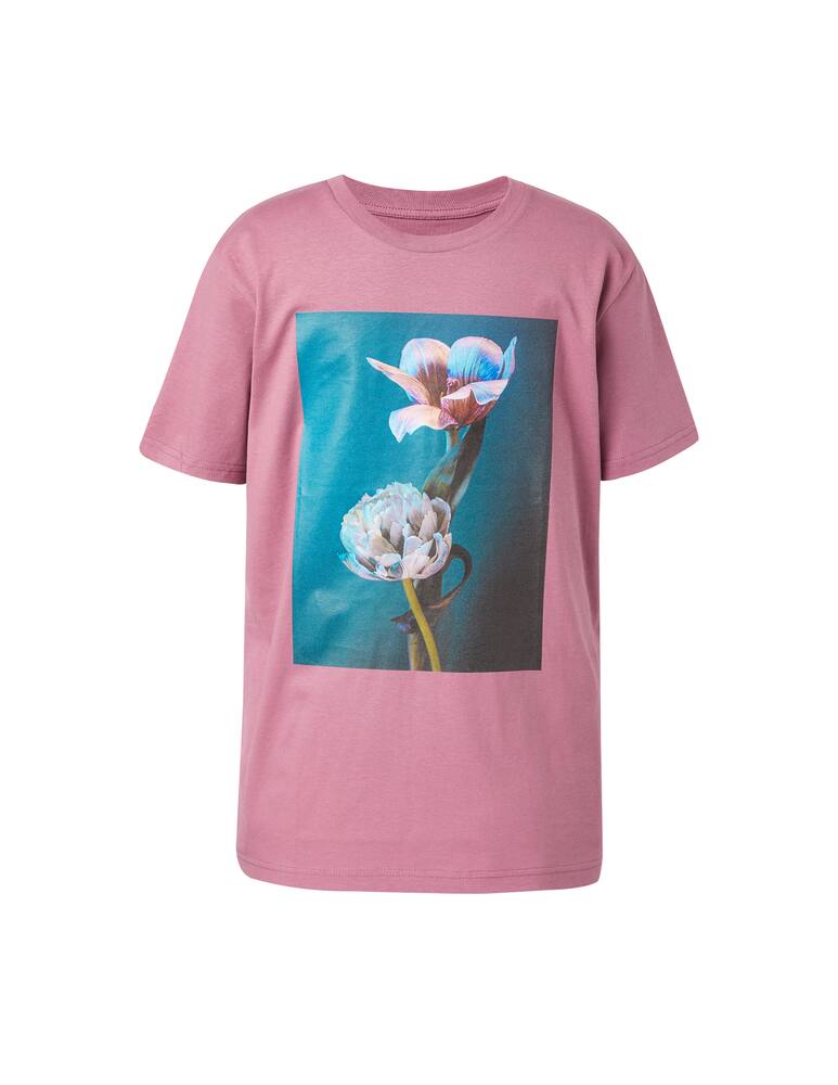 rinascente Lisa King Organic cotton printed t-shirt Two Tulips