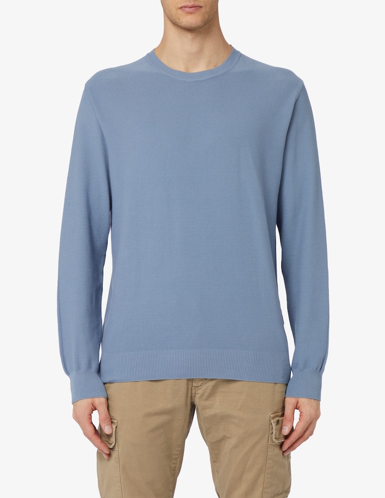 Rinascente Collection Grain of rice crewneck jumper - picture 1 Rinascente Collection Grain of rice crewneck jumper - picture 1