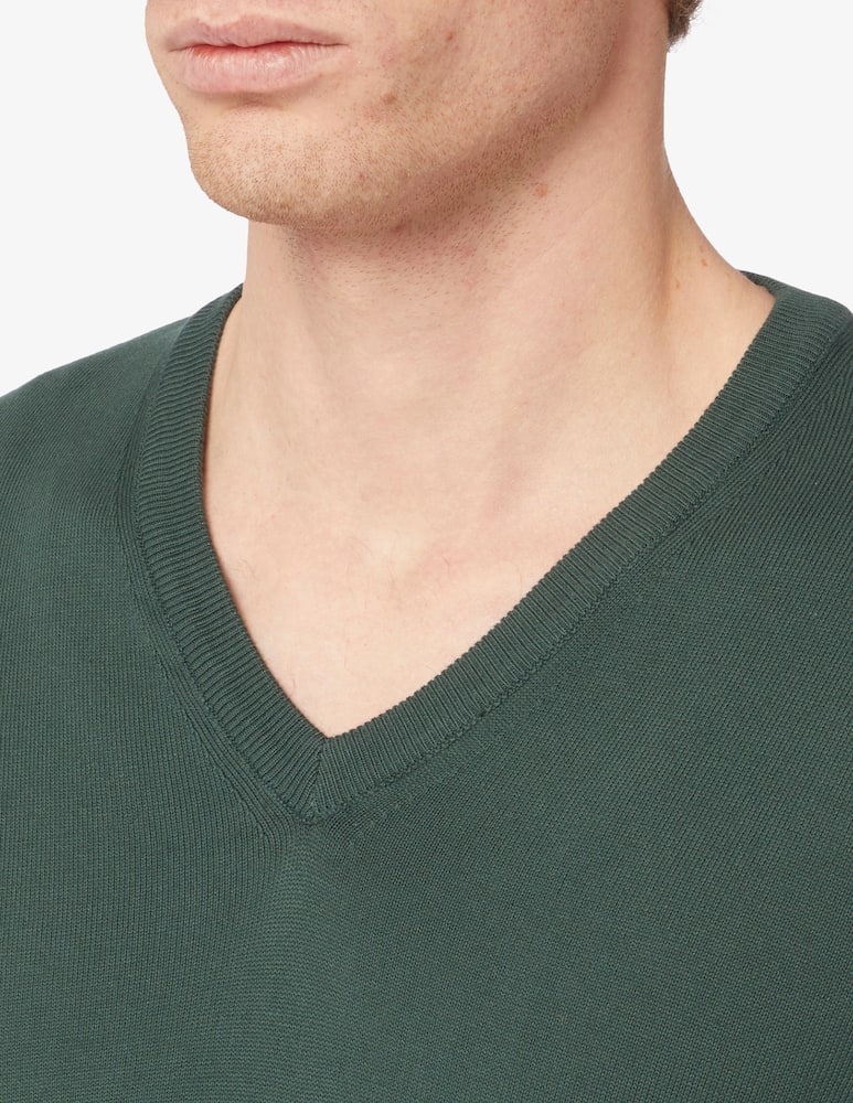 rinascente Rinascente Collection Cotton f14 v neck jumper