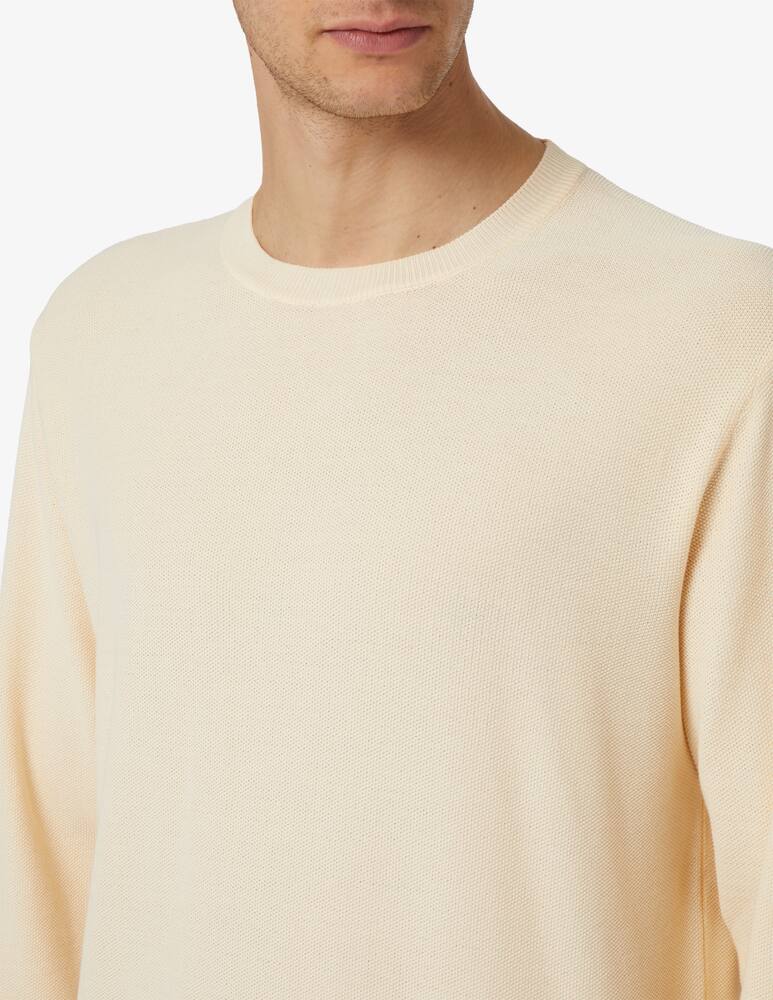 Rinascente Collection Grain of rice crewneck jumper - picture 4