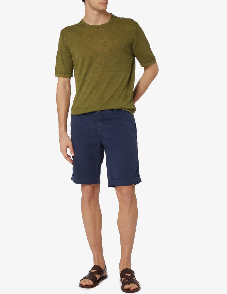 rinascente Rinascente Collection F14 linen and cotton tshirt