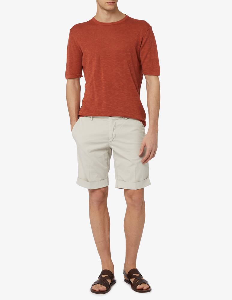 rinascente Rinascente Collection F14 linen and cotton tshirt