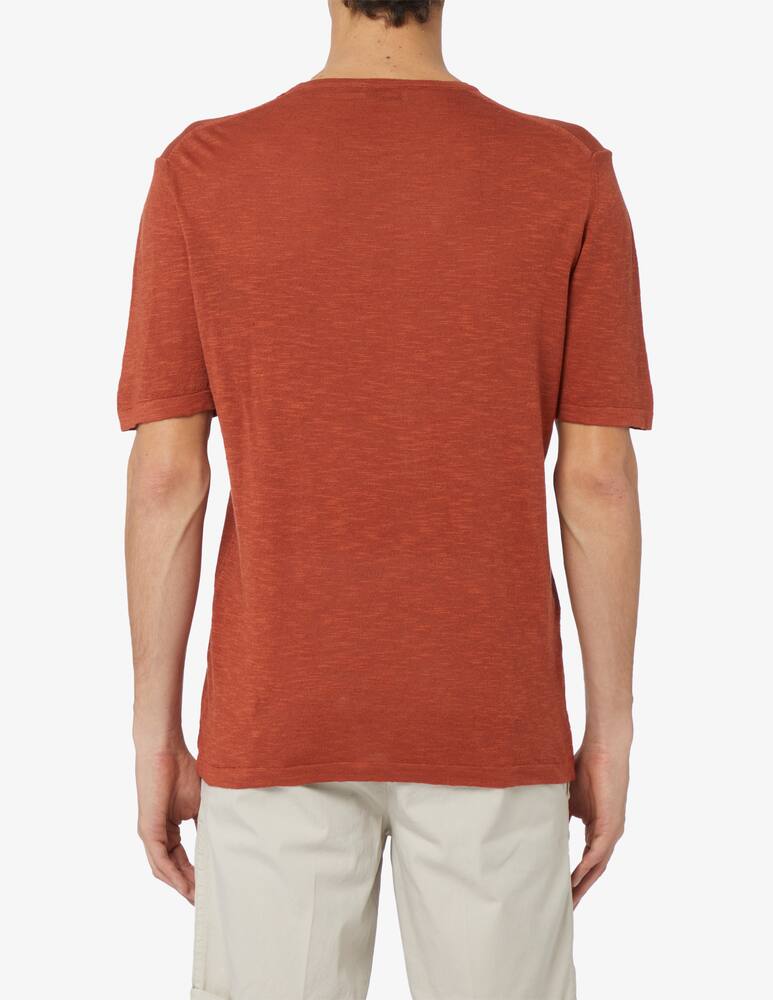 rinascente Rinascente Collection F14 linen and cotton tshirt