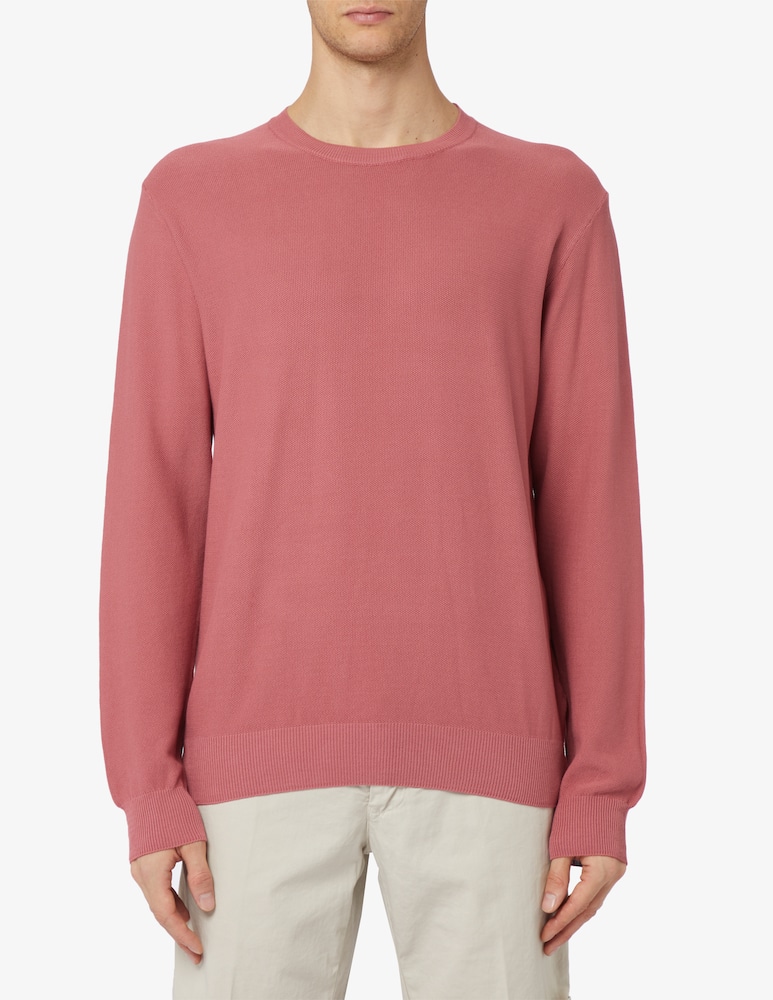 Rinascente Collection Grain of rice crewneck jumper - picture 1 Rinascente Collection Grain of rice crewneck jumper - picture 1