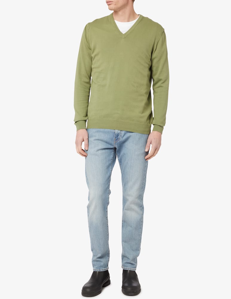 rinascente Rinascente Collection Cotton f14 v neck jumper