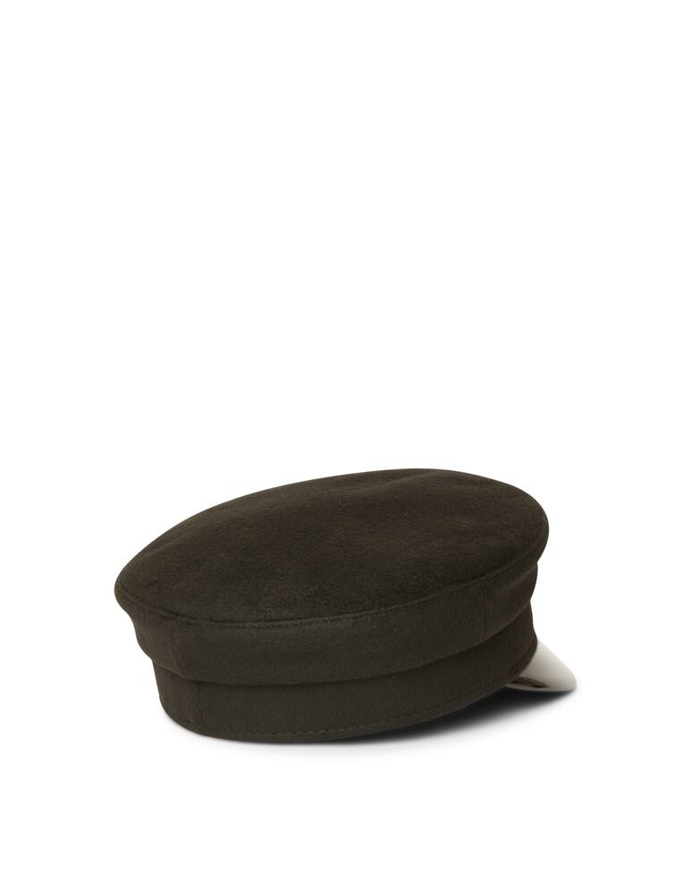 rinascente Ruslan Baginskiy Wool baker boy cap with embroidered logo