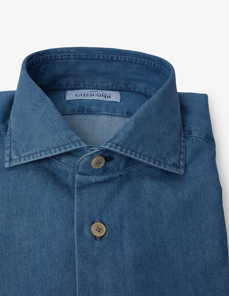 Alessandro Gherardi Camicia denim lavato - immagine 2