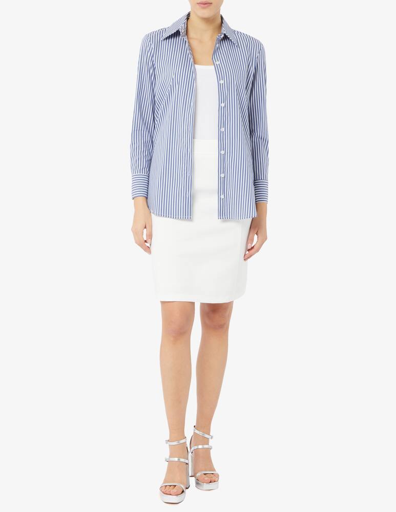 rinascente Elizabeth Ascot Skirt midi with two slits