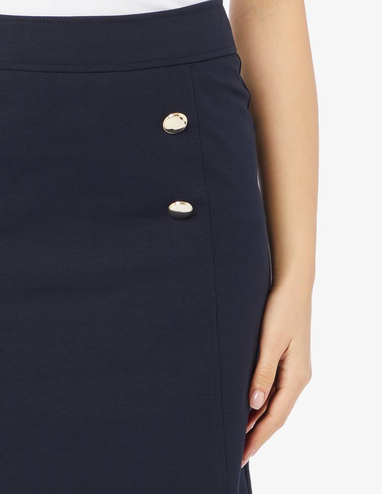 rinascente Elizabeth Ascot Skirt with two slits