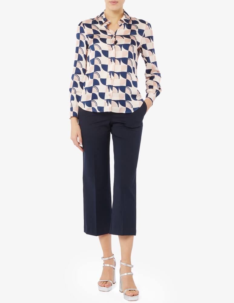 rinascente Elizabeth Ascot Pantaloni in misto cotone