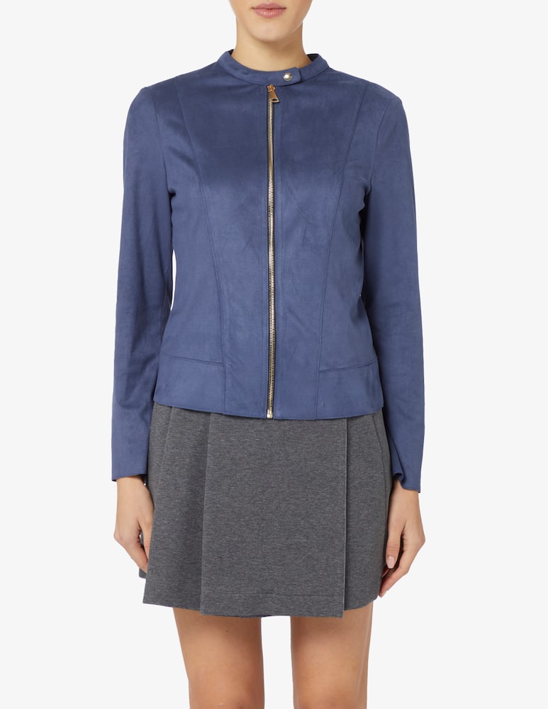 Elizabeth Ascot Giacca biker in simil suede - immagine 1 Elizabeth Ascot Giacca biker in simil suede - immagine 1