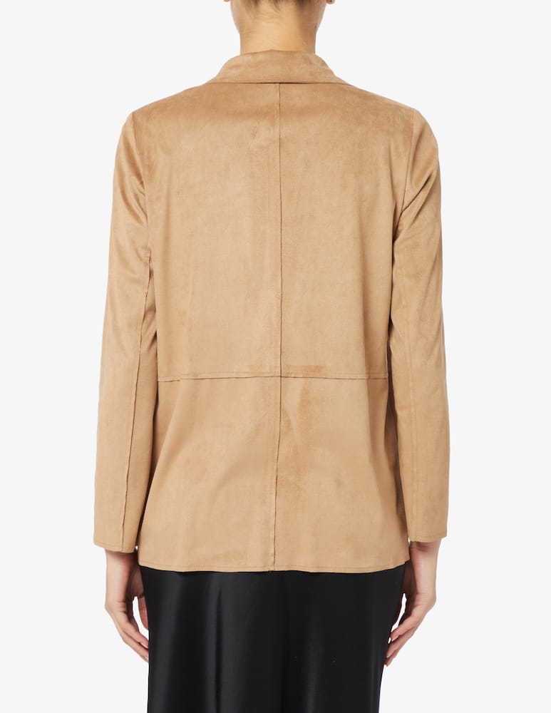 rinascente Elizabeth Ascot Blazer in simil suede