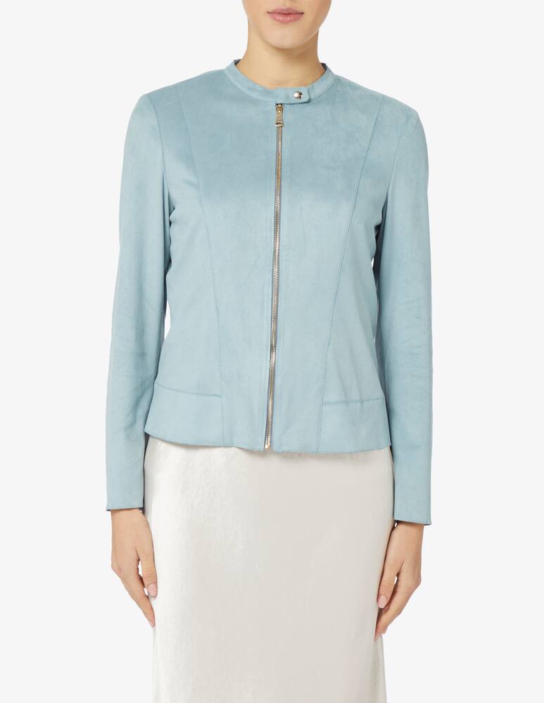 Elizabeth Ascot Giacca biker in simil suede - immagine 1 Elizabeth Ascot Giacca biker in simil suede - immagine 1
