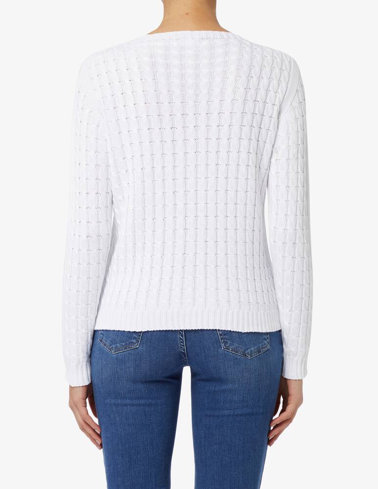 rinascente Elizabeth Ascot Cardigan in cotone