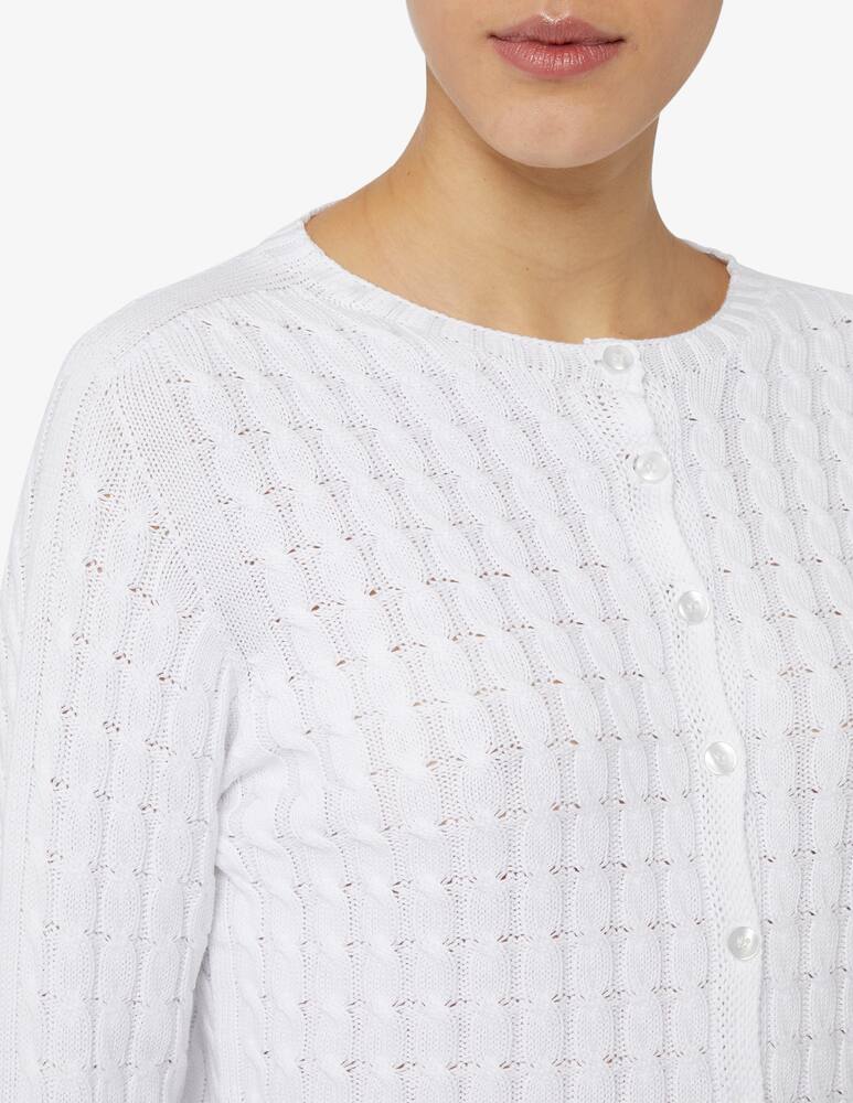 rinascente Elizabeth Ascot Cardigan in cotone