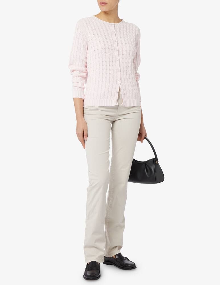 rinascente Elizabeth Ascot Cardigan in cotone