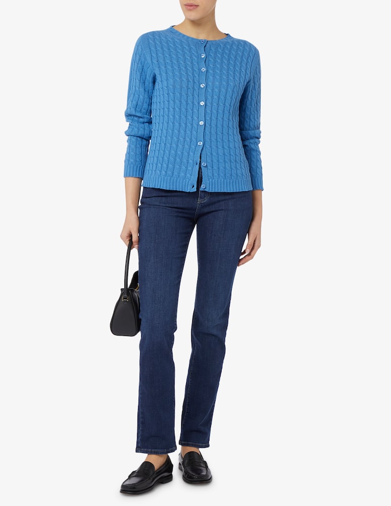 rinascente Elizabeth Ascot Cardigan in cotone