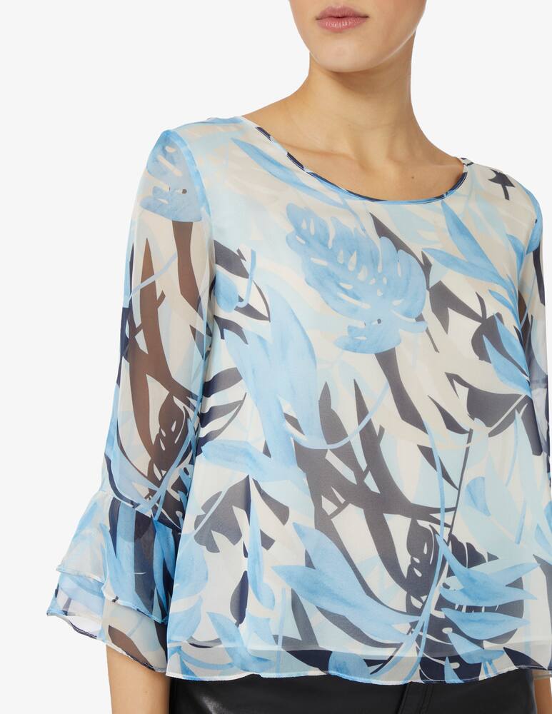 rinascente Elizabeth Ascot Blusa con stampa