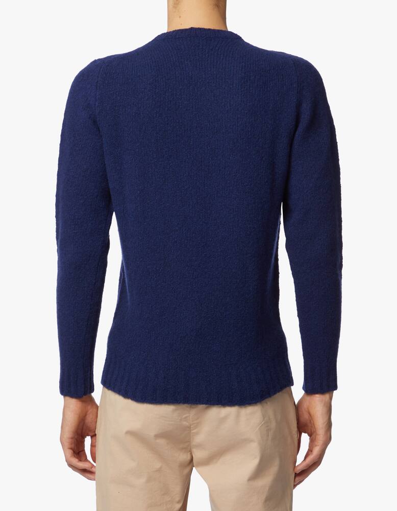 rinascente Fedeli Maglia girocollo in eco cashmere lana