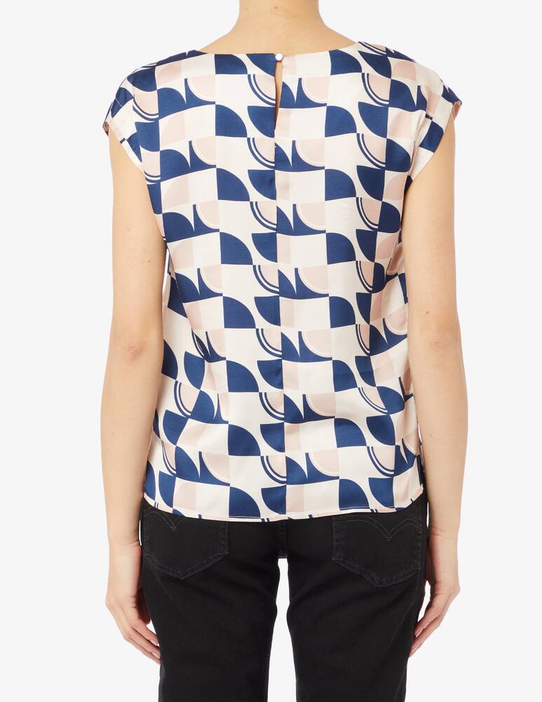 rinascente Elizabeth Ascot Blusa in viscosa