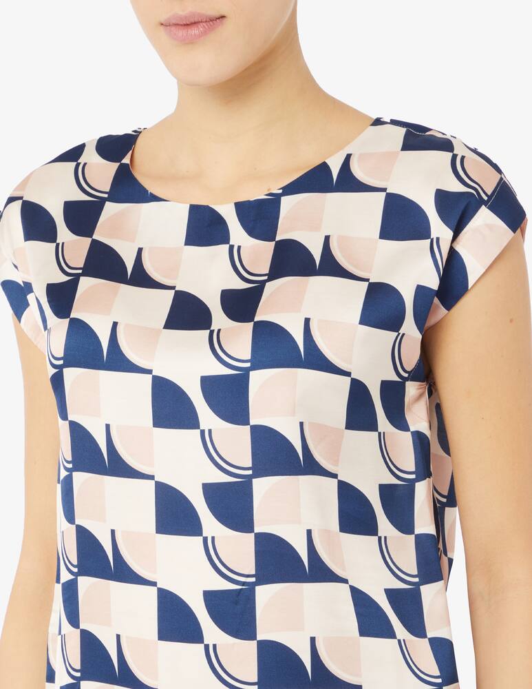 rinascente Elizabeth Ascot Blusa in viscosa