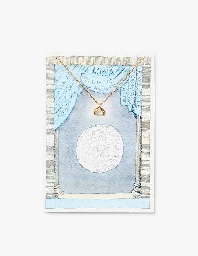 rinascente Giulia Tamburini Moon Necklace