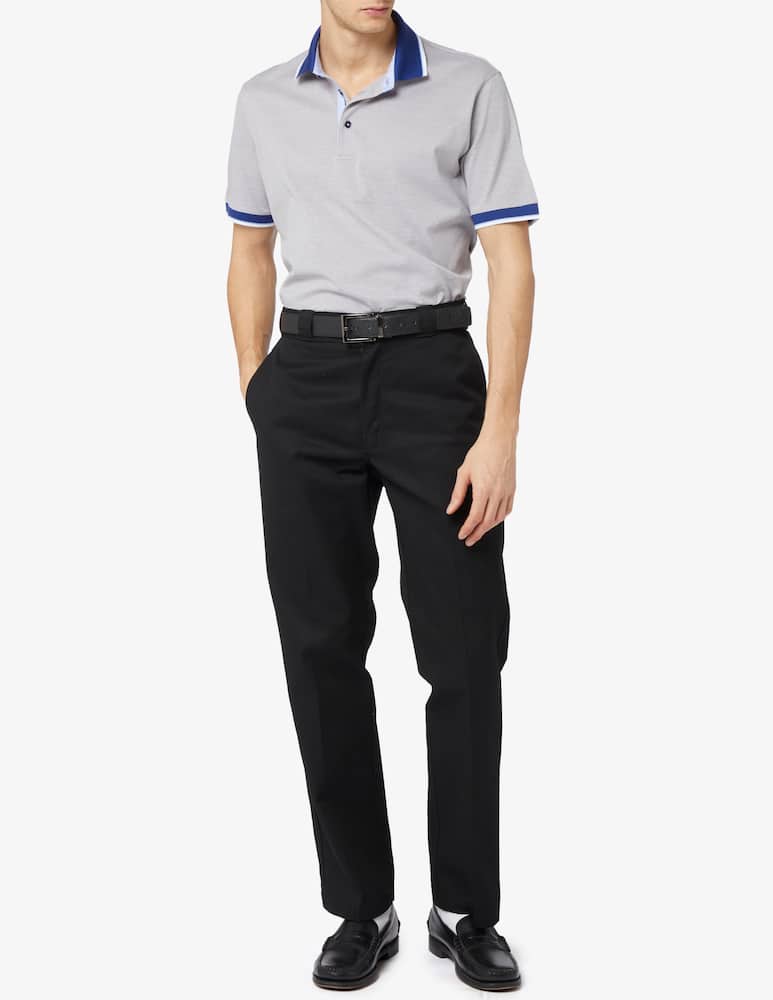 rinascente Rinascente Collection Scottish thread oxford polo shirt